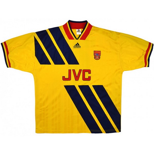 Camiseta Arsenal 2ª Kit Retro 1993 1994 Amarillo